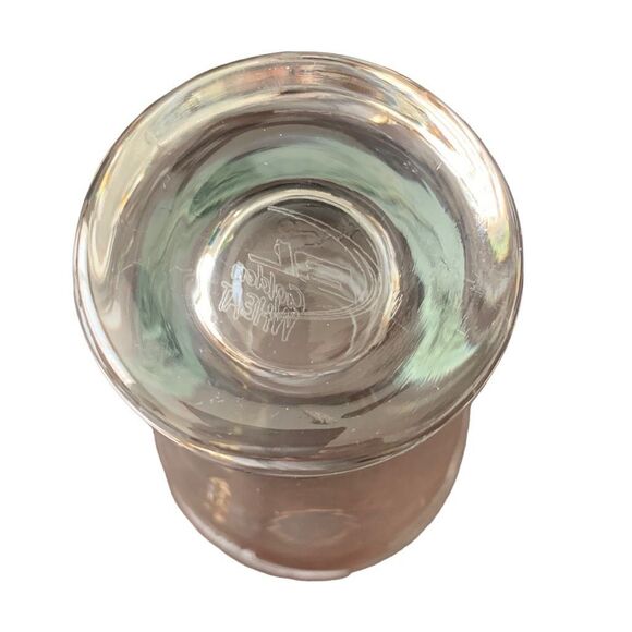 Pre Owned Budweiser BUD LIGHT GOLDEN WHEAT Pilsner Glass Rare Vintage HTF - Picture 9 of 11